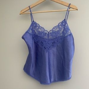 (2/$20) Silk & Satin Med Lace Cami